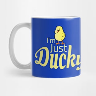 Im Just Ducky Cute Yellow Duck Mug